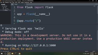 How to install flask 3.0.x on Windows 10/11
