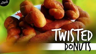 Korean Twisted Donuts Recipe, How to  make Homemade Twisted Donuts, Donut Dough Recipe, Korean Snack