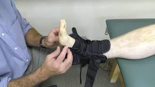 How to Wear an Ankle Brace With Speed Laces - Correct Fitting Instructions