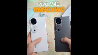 vivo V40 5G ကို UNBOXING လုပ်ကြည့်ရအောင်... #shorts