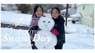 A SNOW DAY with Janet and Kate! ️