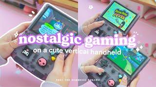  catching up on games I’ve missed with a lil’ retro gaming handheld | feat. anbernic rg405v 