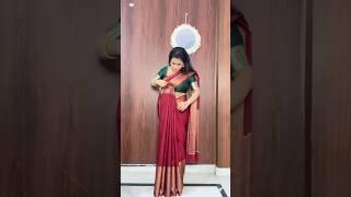 How to drape a saree perfectly for beginners #drapingsaree #sareedraping #ethnicsaree