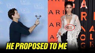 "Yes! He proposed to Me" Zendaya Reveals Her Relationship with Tom Holland