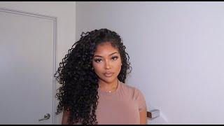 Curly Clip Ins Install | Flip Over Method | True + Pure Texture