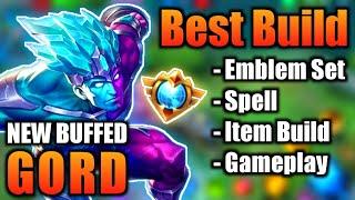 GORD BEST BUILD 2022 | TOP 1 GLOBAL GORD BUILD | GORD - MOBILE LEGENDS | MLBB