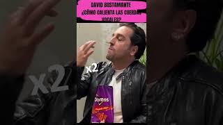  David Bustamante revela su secreto vocal y presenta nuevo disco 