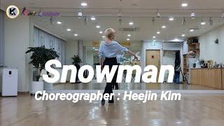 Snowman Linedance Rolling C 상급라인댄스 [Choreo: Heejin Kim]