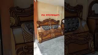 Head Box Bed At Cheapest Price In Guwahati// Wholesale Wooden Furniture Shop #cityfurniture