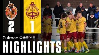 MATCH HIGHLIGHTS | Spennymoor 2-1 South Shields | Sponsored by Pulman Group