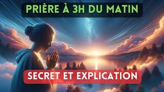 Le Secret Spirituel Derrière La Prière À 3h Du Matin (Enseignement et Prière)