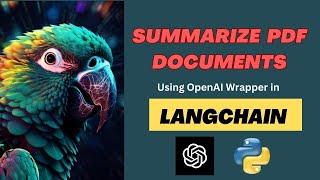 Summarize Text documents with LangChain | OpenAI | Using Large Language Model (LLM)