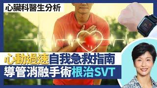 心跳過快治療｜SVT室上性心動過速病發自我急救指南！導管射頻消融手術治療心動過速 根治心律失常無需再食藥！嬰幼兒都會患SVT 二三十歲已達發病高峰？｜王建芳醫生 心臟科醫生陳杰醫生｜人類健康研究所