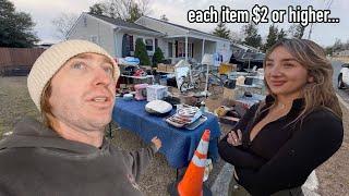 Our First MASSIVE Yard Sale Of The Year!