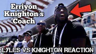 Erriyon Knighton vs Noah Lyles Live Reaction!!!