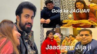 Jija ji aye khushiyan laaye️SAMRAAT JAADUGAR Jija jiGifted me Gold JAGUAR