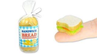 Miniature Edible Sandwich Bread - Mini Sandwich DIY - Food - YolandaMeow