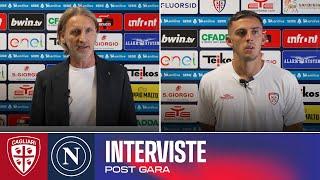 POST GARA | Nicola e Zappa dopo Cagliari-Napoli | SERIE A ENILIVE