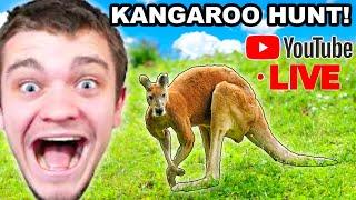 Hunting Down Kangaroos in Australia! (Livestream)