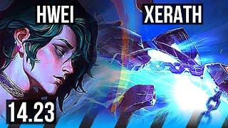 HWEI vs XERATH (MID) | KR Diamond | 14.23