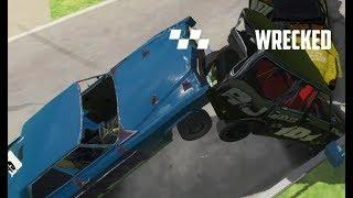 SNB WF Wildcard crash highlights - Online Bangers: Wreckfest