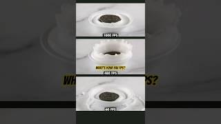 OREO fps drop test 60fps vs 480fps vs 1000fps