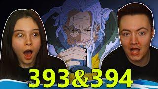 SILVERS RAYLEIGH THE DARK KING  One Piece Ep 393 & 394 REACTION & REVIEW