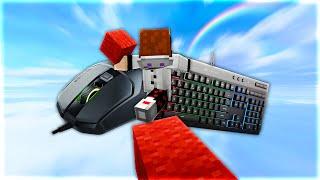 Keyboard + Mouse Sounds ASMR (God Bridge) | Hypixel Bedwars