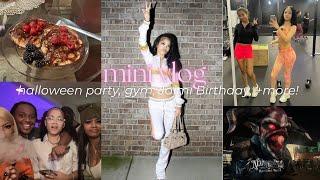 mini vlog: halloween party, haunted house, gym, jaimis birthday, & more..