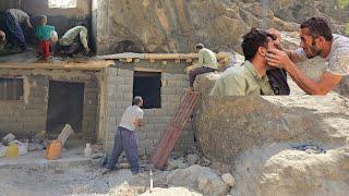 Iran's nomadic life: the story of the Kohgol family and building a house with plaster and cement