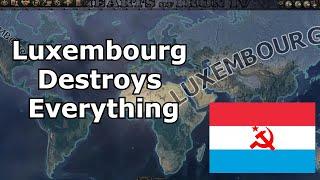 Trying to form the European Union as Luxembourg in Hoi4