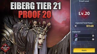 ANOTHER ONE DONE! | GIANT EIBERG PROOF OF THE STRONG LV20 FULL GAMEPLAY | SOLO LEVELING : ARISE