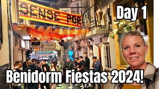 Benidorm - FIESTAS 2024 - What's the first night like?