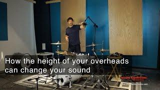 How High Should Your Overhead Mics Be? Charlie Waymire: Recording Ninja Workshops