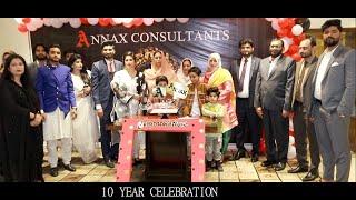 10 Year Celebration | Cake Cutting Ceremony | ANNAX Consultants