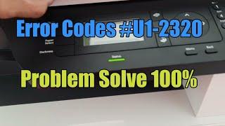 HP LASERJET MFP M436nda  ERROR CODES #U1-2320  TRY THIS SOLUTION!!!