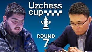 Parham Maghsoodloo vs Yangyi Yu | UzChess Cup 2024 | Round 7