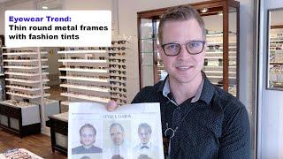 Round Metal Glasses Trend