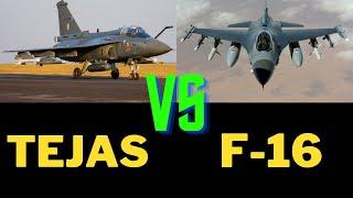 HAL TEJAS vs F-16 Fighting Falcon comparison video