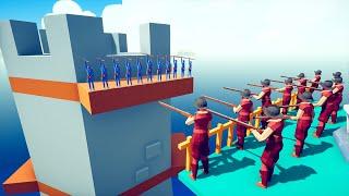 PIRATE TOWER Vs LIGHTHOUSE TOURNAMENT | Totally Accurate Battle Simulator TABS