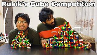 “28 Rubik’s Cubes” Vs “10 Rubik’s Cubes” 