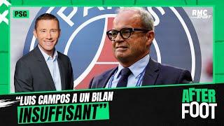 PSG : “Luis Campos a un bilan insuffisant pour justifier sa prolongation”, explique Gautreau