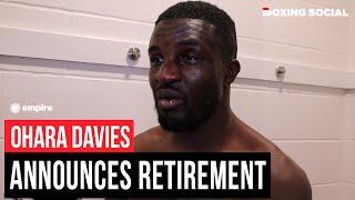 "I DON'T LOVE BOXING ANYMORE!" Ohara Davies ANNOUNCES Retirement After Adam Azim Defeat