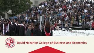 CSUN Commencement 2018: Nazarian College of Business and Economics