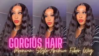 THIS IS NOT HUMAN HAIR⁉️ Premium Style-Archive Fiber Synthetic Wig FT. GORGIUS HAIR