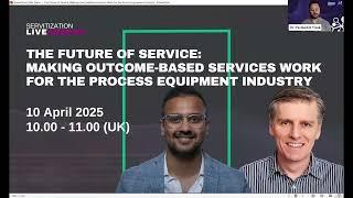 The Future of Service  Making Outcome Based Services Work for the Process Equipment Industry