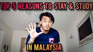 Top 5 Reasons To Live & Study In Malaysia For International Students.