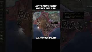 INDIA: How Losing Cores Wins Us The War! | Hearts of Iron 4