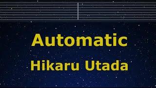 Karaoke Automatic - Hikaru Utada 【No Guide Melody】 Instrumental, Lyric Romanized