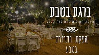 ברגע בטבע - קייטרינג בשרי - בהפקת חתונה בשטח